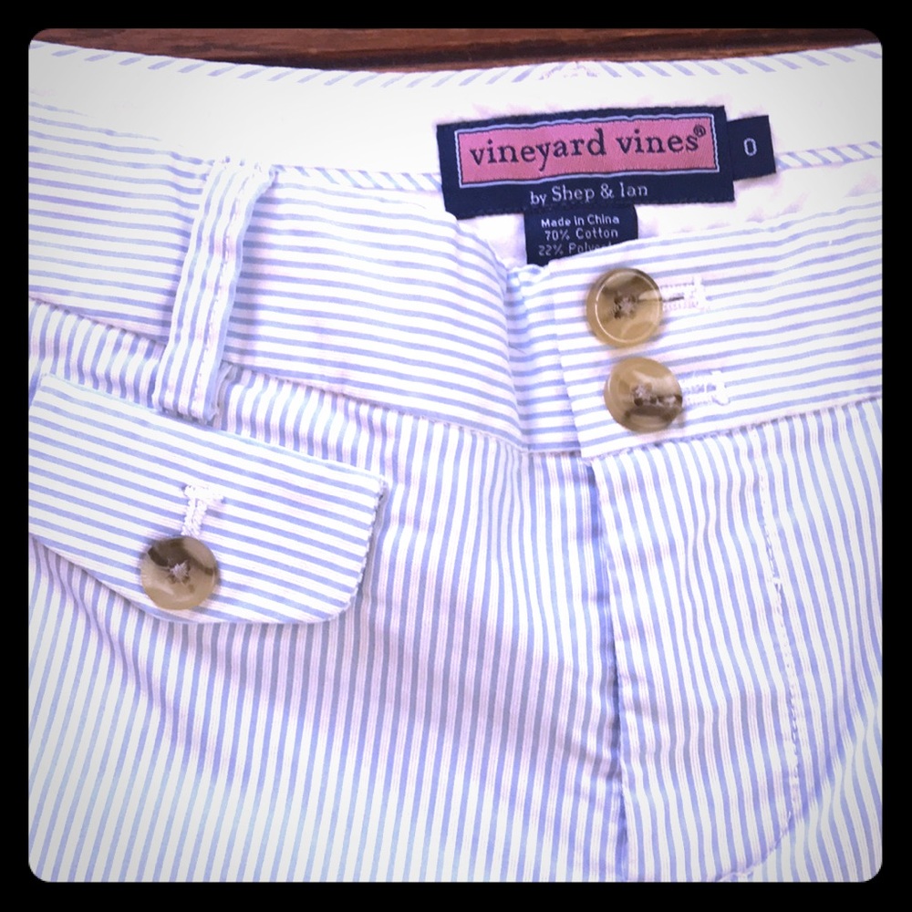 Vineyard Vines Blue Striped Shorts